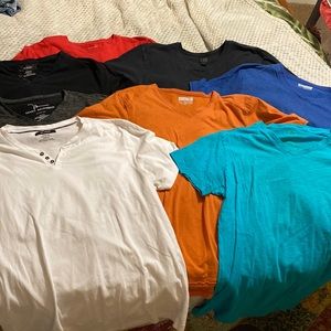 💙💙lot of 8💙💙 mens short sleeve t-shirts